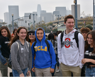 BTI students on a field trip.